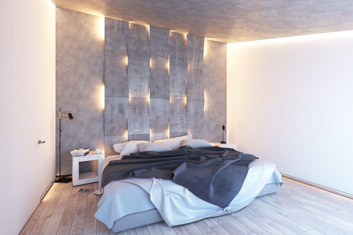 Inspirierende ideen für die beleuchtung im schlafzimmer ...