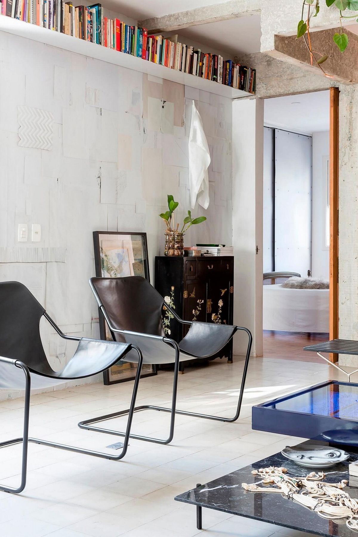 Designer Stühle aus echtem Leder sind eine sehr schicke Ergänzung im Interieur