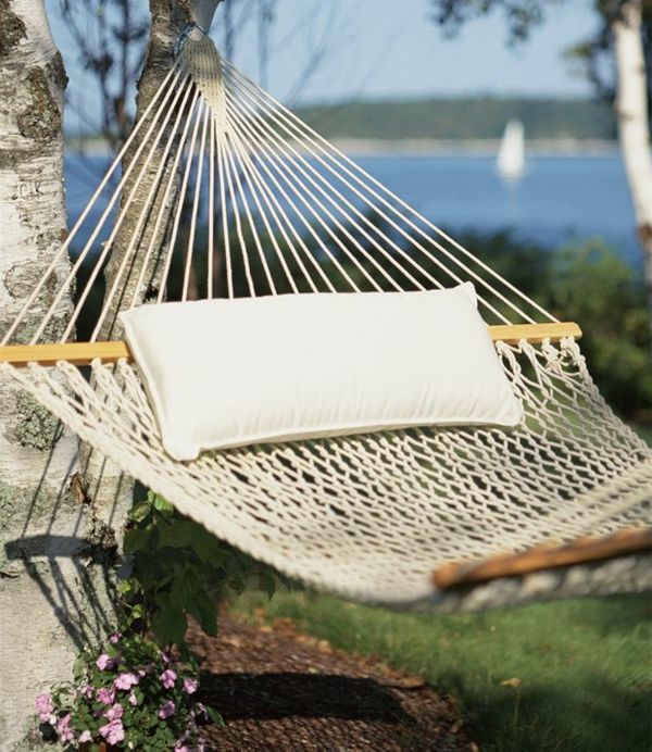 Hammocks are the epitome of comfort in your own garden