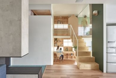 moderne wohnung weiss holz, block village“ von hao design oder wie setzt man das holz in der, Design ideen