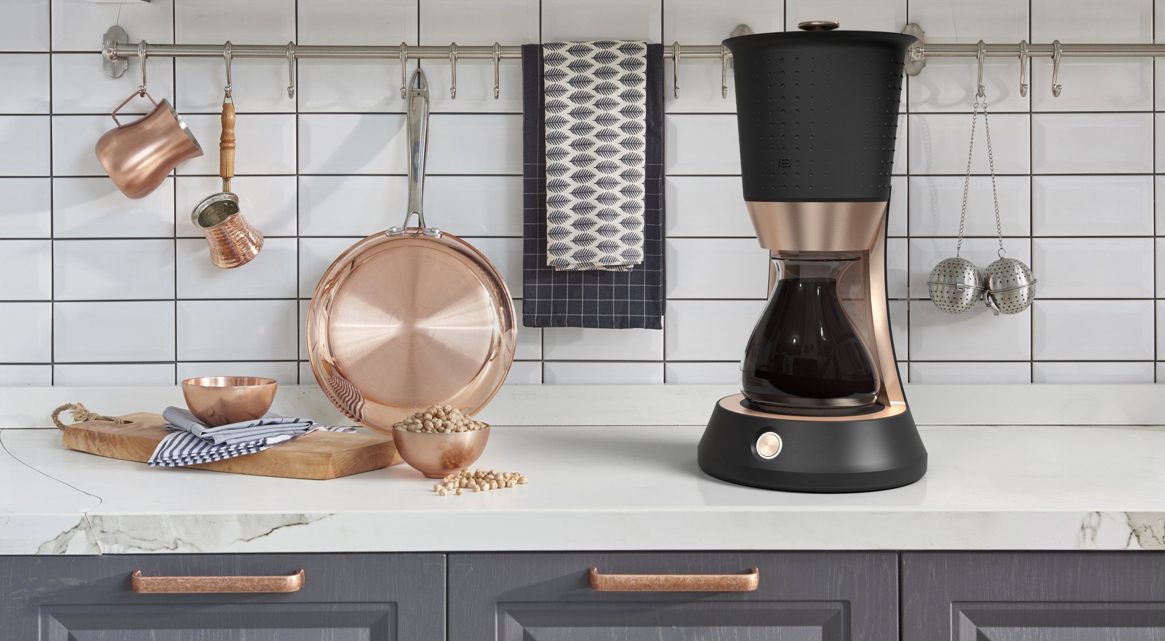 14 Bildbeispiele für gelungenen Marmor Einsatz in der Küche - Trendomat.com