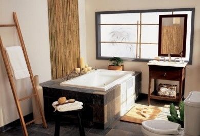 20 tolle Zen-Gestaltungen des Badezimmers