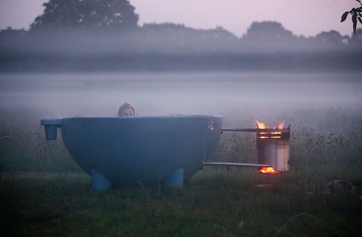 39+ Badewanne Für Den Garten, Das outdoor badefass von feuerwasser