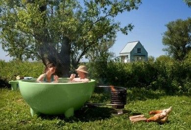 Tragbare Badewannen für den Garten – viel Spaß und Vergnügen draußen