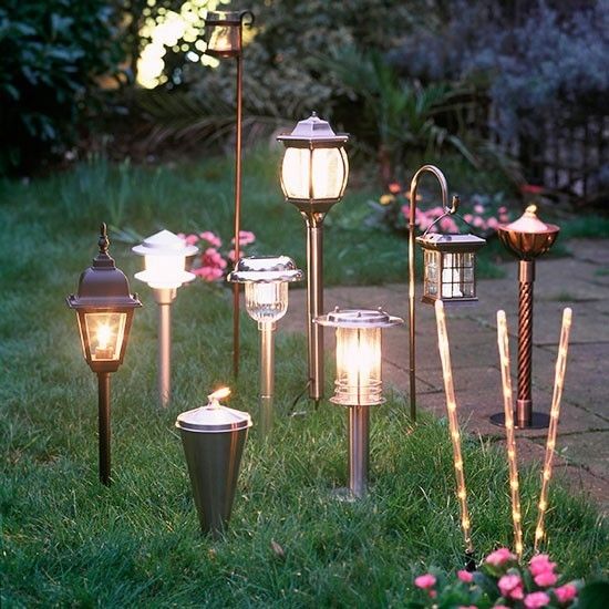 Lamps for a cool garden party