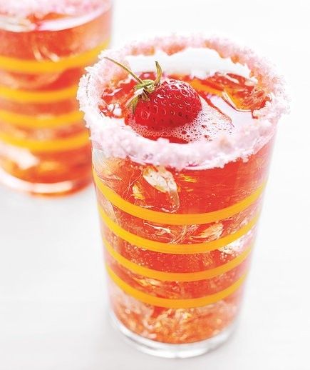 Cranberry spritzer with a dash of vodka?  Not a bad idea, is it?