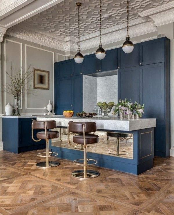 20 trendige Einrichtungsideen für eine praktische Küche, wo man gerne