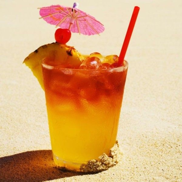 classic rum cocktail Mai Tai Pool Party