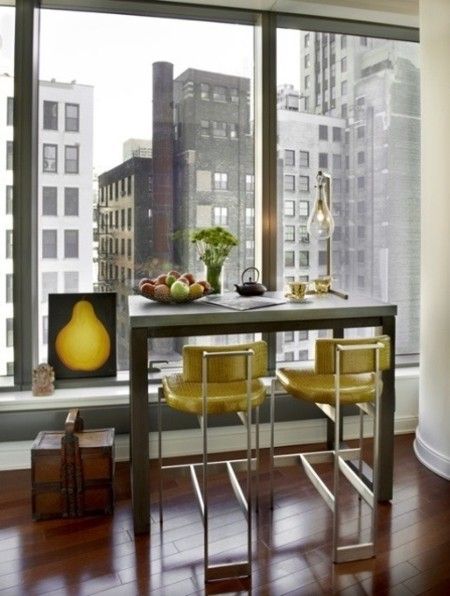 dining room-design-chair-bar-stool-yellow