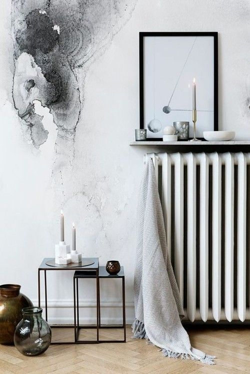 Radiator-shelf-scandinavian-style-candleholder-wall decoration