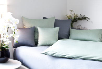 Kann blaue Bettwäsche die Stimmung im Zimmer verändern?