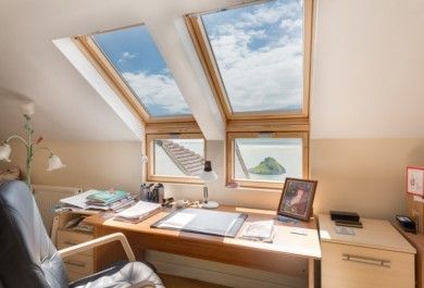 Clevere Ideen für hinreißende Interieur Designs mit Dachfenstern im Mansardenraum