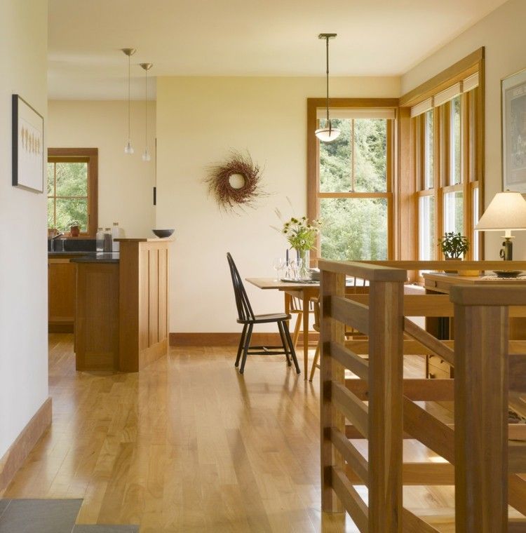 modern kitchen-living room idea