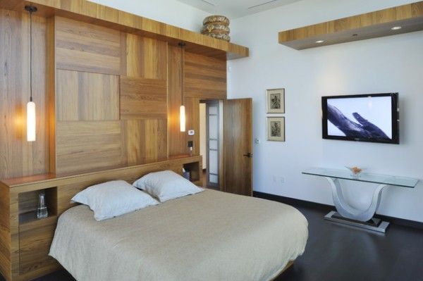 20 inspirierende Schlafzimmer mit Wandpaneelen aus Holz - Trendomat.com