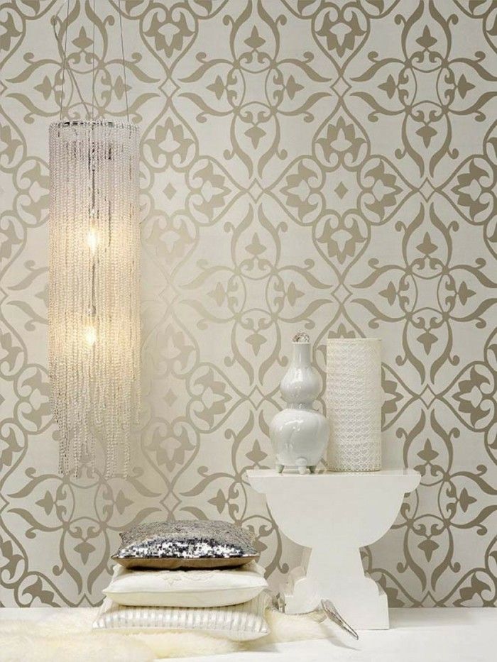 wall design-ideas-wallpaper-noble-optics-bedroom