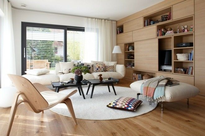 Design : wohnzimmer grau weià holz ~ inspirierende bilder von ...