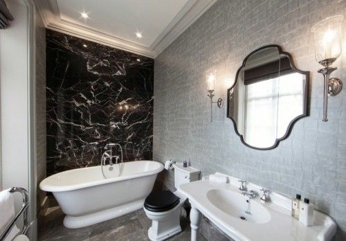 freistehende-badewanne-badezimmer-deko-marmor