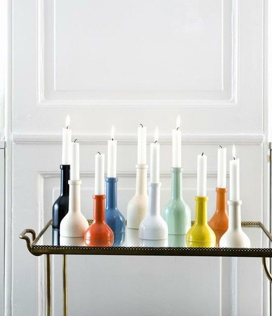 modern-candlesticks-and-beautiful-vases