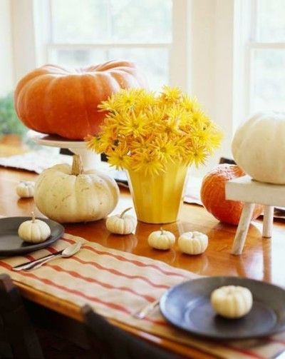 autumn decoration table decoration