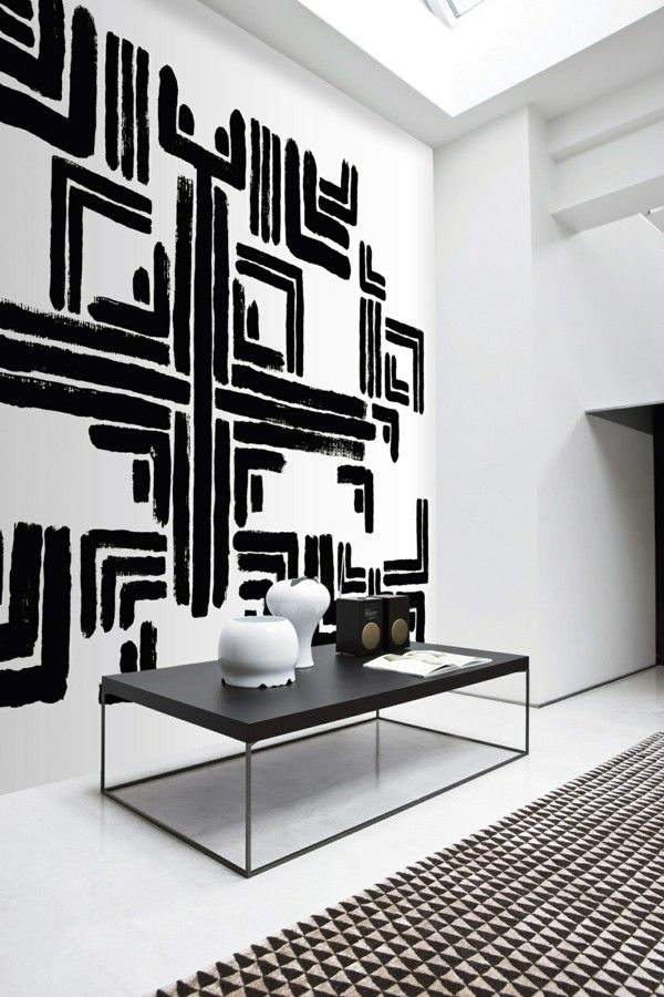 black-white-wall colors