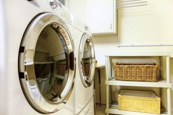 washing-area-equipped-with-modern-equipment-wicker-baskets-for-washing
