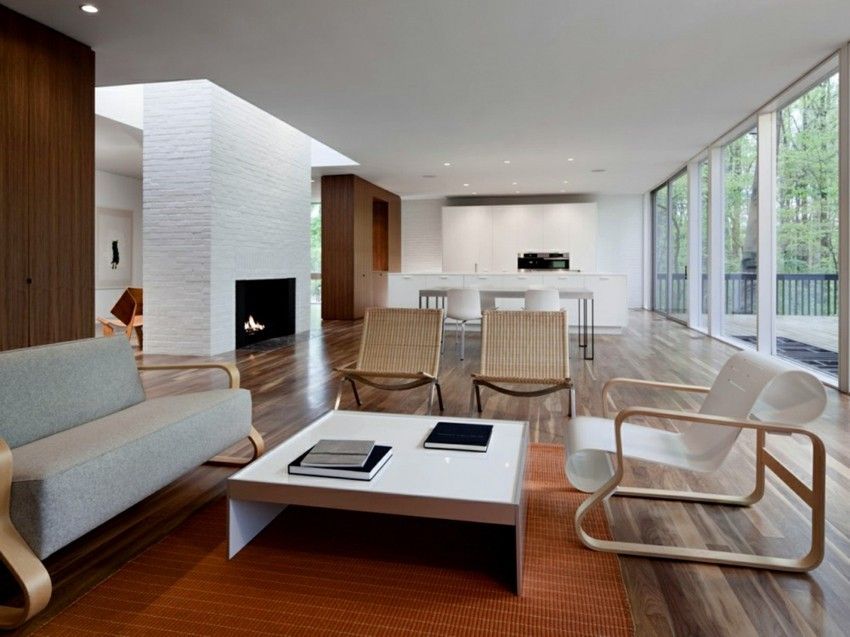 Minimalistische wohnzimmer – ausgefallene ideen für ein ...