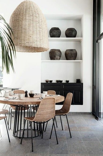 wicker-chairs-and-modern-dining-table
