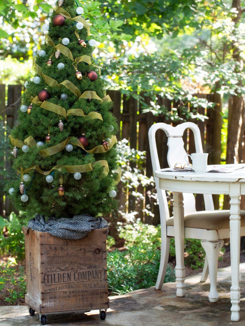 Der Weihnachtsbaum ein echter Hingucker in der Weihnachtszeit