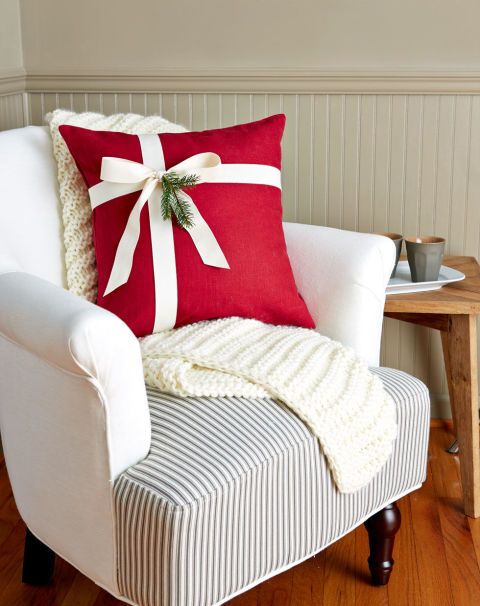 christmas pattern pillow