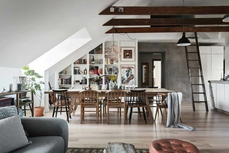 kitchen-modern-attic-apartment-design