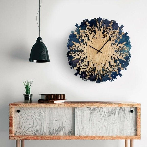 wall clock-vintage-wood-ideas