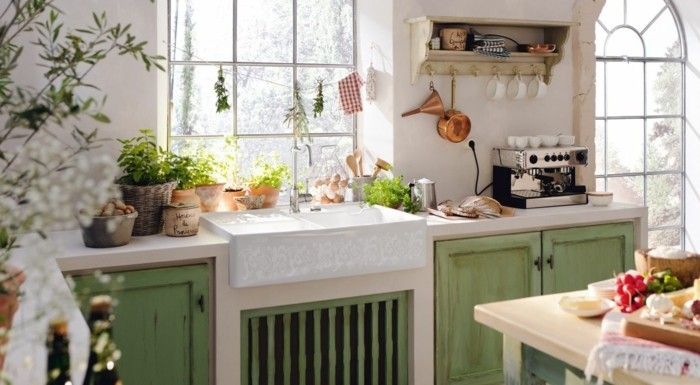 kitchen-in-country house style