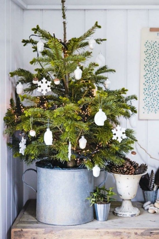 fir-tree-pot-outside-simply-decorated