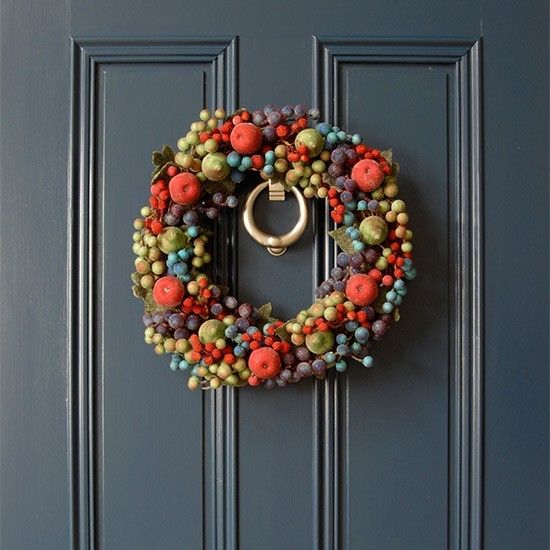 turquoise wreath christmas xmas wreath