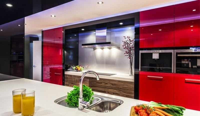 1-modern kitchen design idea interior