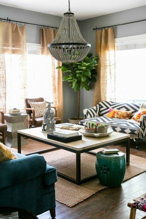Furnishing living room modern ideas