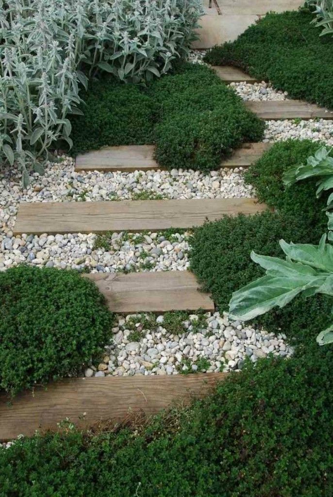 Garden paths create garden design