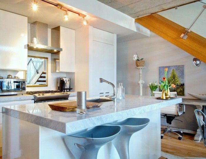 Granite kitchen countertop kitchen island