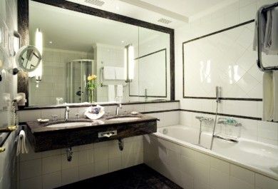 Moderne Badezimmer Fliesen  garantieren  eine Badezimmergestaltung, die Ästhetik mit Funktionalität paart
