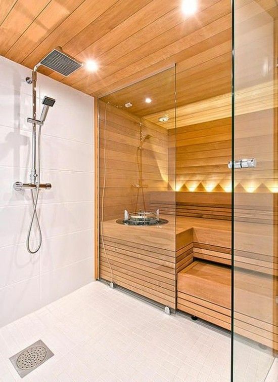 Perfect home sauna