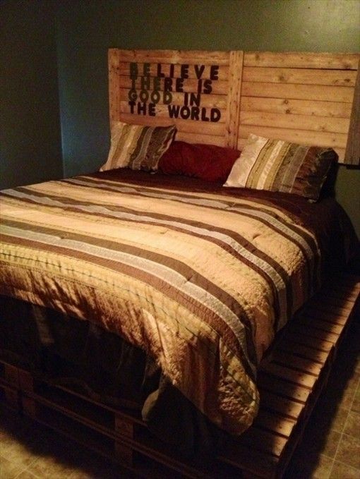 bed-from-pallet sheets