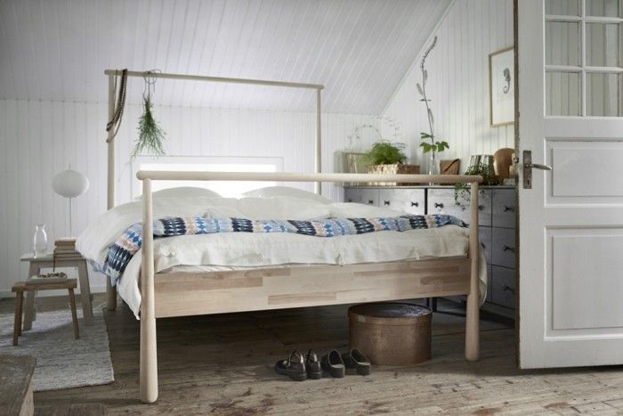 Ikea Schlafzimmer praktisches komfortables Design