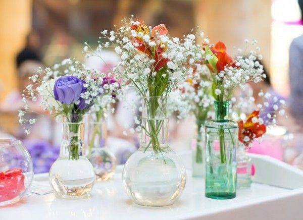 Beautiful glass vases