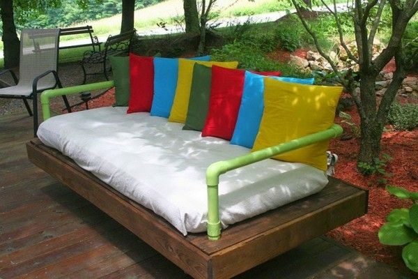 Sofa aus Paletten Möbel praktisch und originell