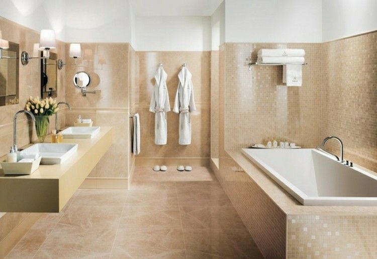 Moderne Badezimmer Einrichtungen Bilder und Idee