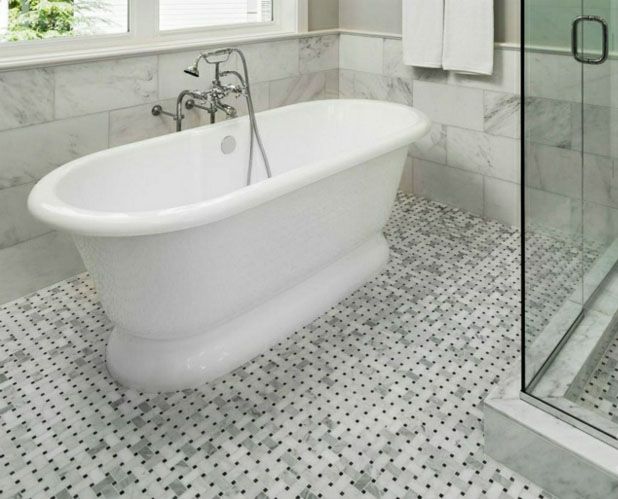 badezimmer ideen moderne badewanne mosaik fliesen ideen
