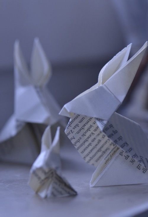 Osterhase Origami