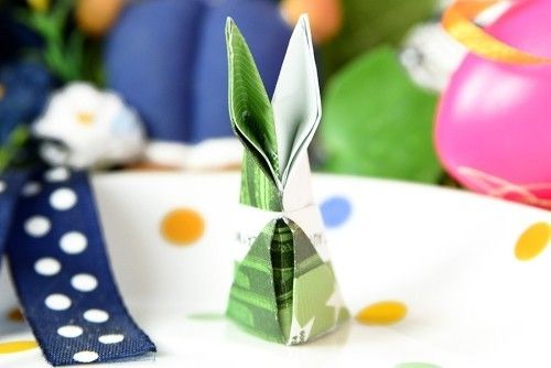 origami hase design idee
