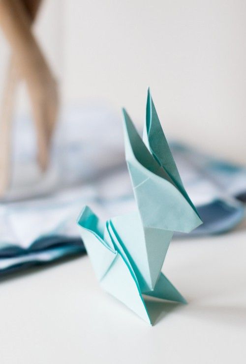 origami hase osterhase diy