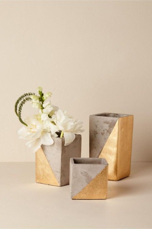 Hochzeitsdeko Vasen in Industrial Chic echte Highlights